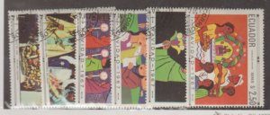 Ecuador Scott #765-765E Stamp - Used Set