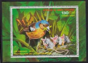 Equatorial Guinea Birds Used S/S  L395