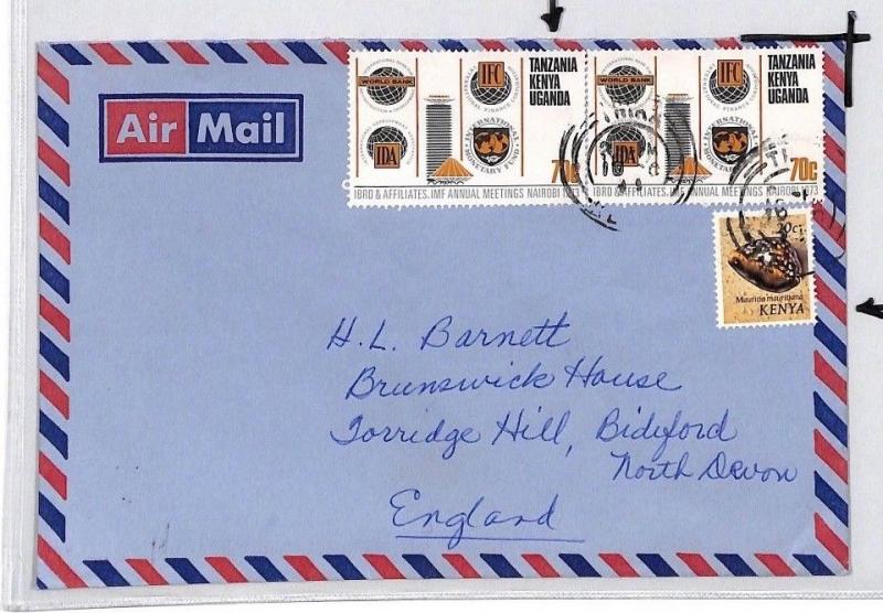 CE171 Kenya *THIKA* KUT Stamp Air Mail Cover