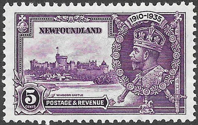 Newfoundland Scott Number 227 VF H