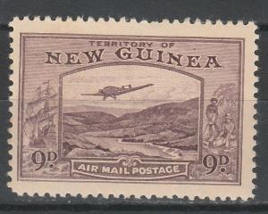 NEW GUINEA 1939 BULOLO AIRMAIL 9D MNH **