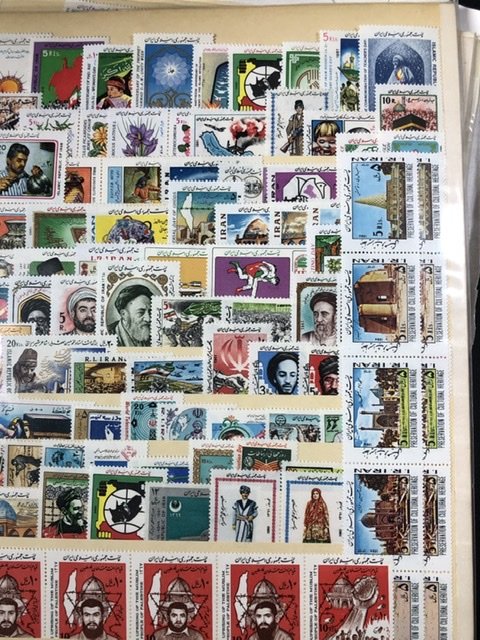 Worldwide Stamps On Stock Pages British Colonies & More