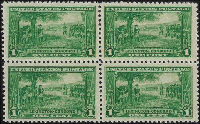 617 Mint,OG,NH... Block of 4... SCV $15.00