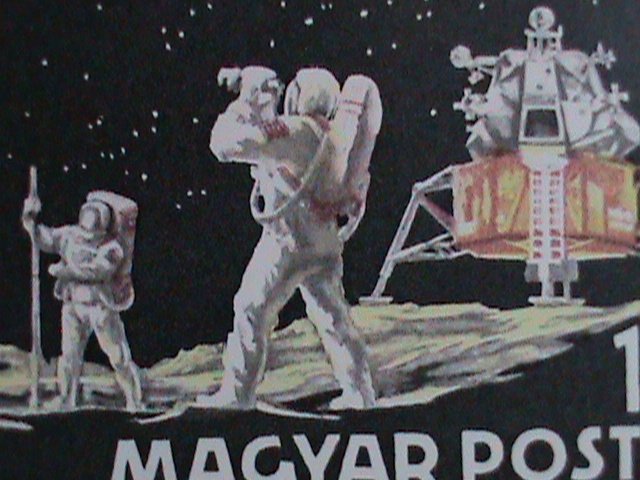 HUNGARY STAMP:1969-LANDING OF APOLLO-11-MINT STAMP S/S VERY RARE