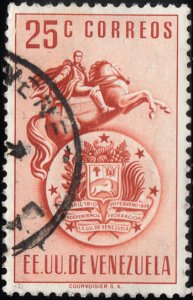 Venezuela  #503    Used