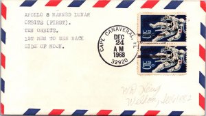 12.24.1968 Apollo 8 Manned Lunar Robits - Cape Canaveral, FL - F73676