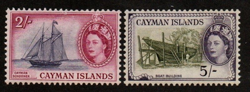 Cayman Islands 132-133 Mint hinged