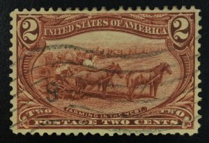 MOMEN: US STAMPS #286 USED LOT #50771