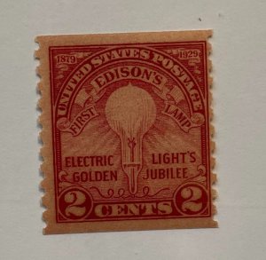 United States, US Sc. #656, mint hinged