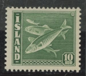 Iceland #221 Unused Single