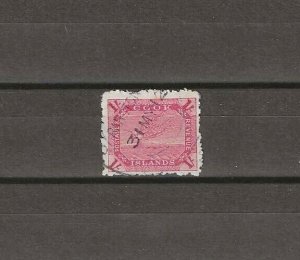 COOK ISLANDS 1902 SG 36 USED Cat £100