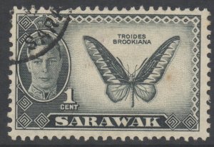 Sarawak Scott 180 - SG171, 1950 George VI 1c used