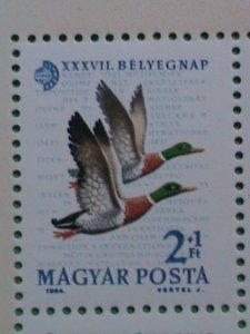 HUNGARY STAMP:1964 SC#B239-42-THE ISSUE OF THE KINGDOM-MINT STAMP S/S VERY RARE