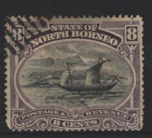North Borneo Sc#64 Used
