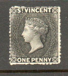 St Vincent #13 1871-8 Rough Perf 14-16 Unused cv$65 B767