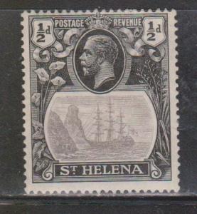 ST HELENA Scott # 79 MH - Small Tear