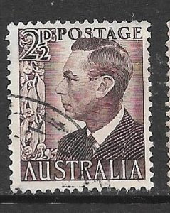 Australia 232: 2.5d George VI, used, F-VF