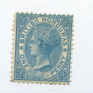 ?#4 BRITISH HONDURAS, unused, no gum,  see scan Cat $100 Stamp