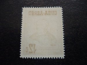 Stamps - Cuba - Scott# C129 - Mint Hinged Single Stamp