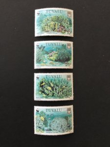 Tuvalu 617-620 VF MH. Scott $ 10.00