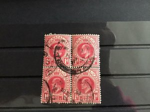 Natal   1902 Used  stamps block R26716