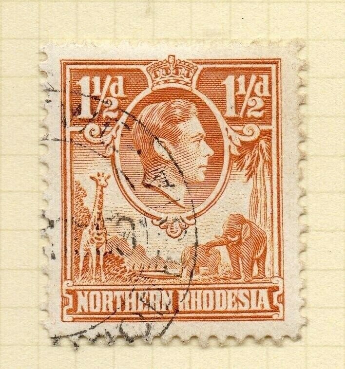 Northern Rhodesia 1938 Early Issue Fine Used 1.5d. NW-167033