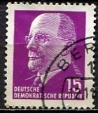 Germany DDR; 1961: Sc. # 584: Used CTO Single Stamp +