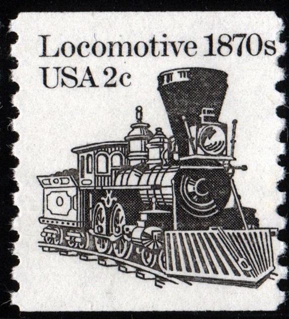 SC#1897A 2¢ Locomotive Coil Single (1982) MNH