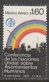 MEXICO C522, U.N. Conference on Human Settlements. USED. VF. (680)