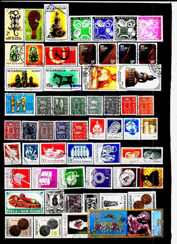 Stamps / Topical stamps / Artifacts