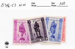 BELGIUM  B346-53   MNH
