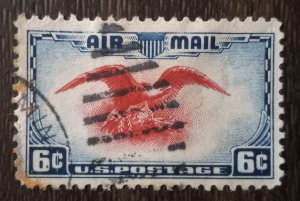 US #C23 Used Airmail 6c VF