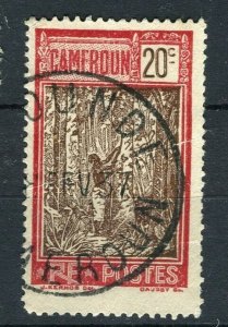 FRENCH COLONIES: CAMEROUN 1925 early pictorial issue used 20c. value, Postmark