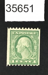 US STAMPS # 486 MINT OG H LOT #35651