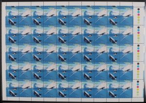 AUSTRALIA ANTARCTIC TERR 1995 Whales & Dolphins set Part sheets MNH ** cat £237.