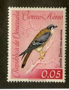 VENEZUELA C811 MNH BIN .50 BIRDS