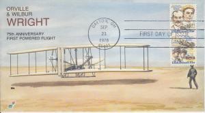 1978 Wright Brothers (Scott C91-2) Spectrum FDC