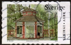 Sweden 2464d - Used -  (5.50k) Godegard Pavillion (2003) (cv $1.25)