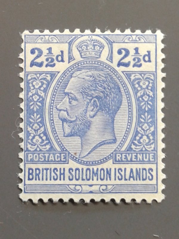 Solomon Islands 31 F-VF MLH. Scott $ 5.00