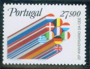 PORTUGAL Scott 1527 MNH** European Economic Community $1.25