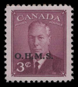 Canada Scott #O14 MNH OG King George VI Overprint O.H.M.S. eGrade XF-Superb 97