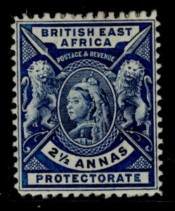BRITISH EAST AFRICA QV SG68, 2½a deep blue, M MINT. Cat £19. 
