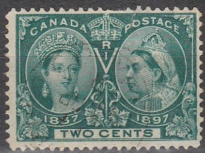 Canada #52 F-VF Used CV $15.00  (A8215)