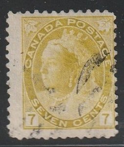Canada #81 Used , Clean Back     (~2116)