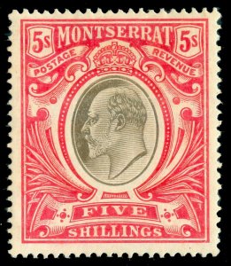 MOMEN: MONTSERRAT SG #33 1907 MINT OG VVLH LOT #60368