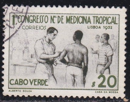 Cape Verde # 287, Medical Congress, Used 1/2 Cat.