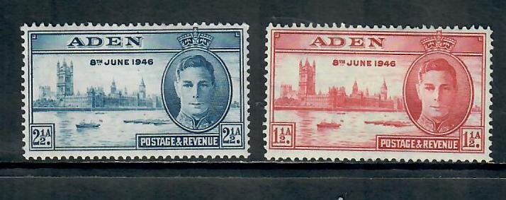 ADEN 1946 VICTORY MINT HINGED