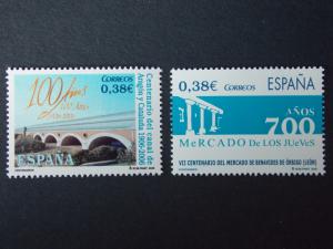 2006 Mercado & Canal Bridge MNH Stamps from Spain