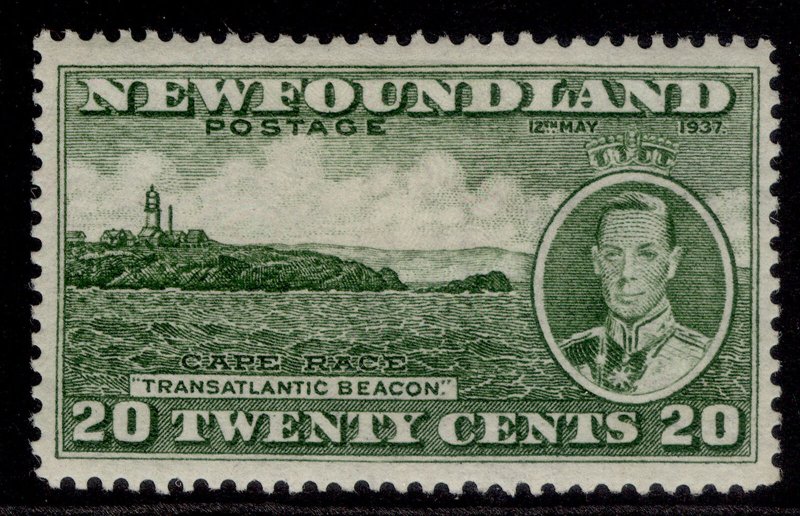 CANADA - Newfoundland GVI SG264, 20c green, M MINT. Cat £11. 