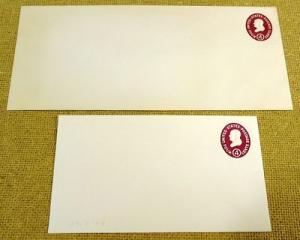 U536, 4c U.S. Postage Envelopes qty 2